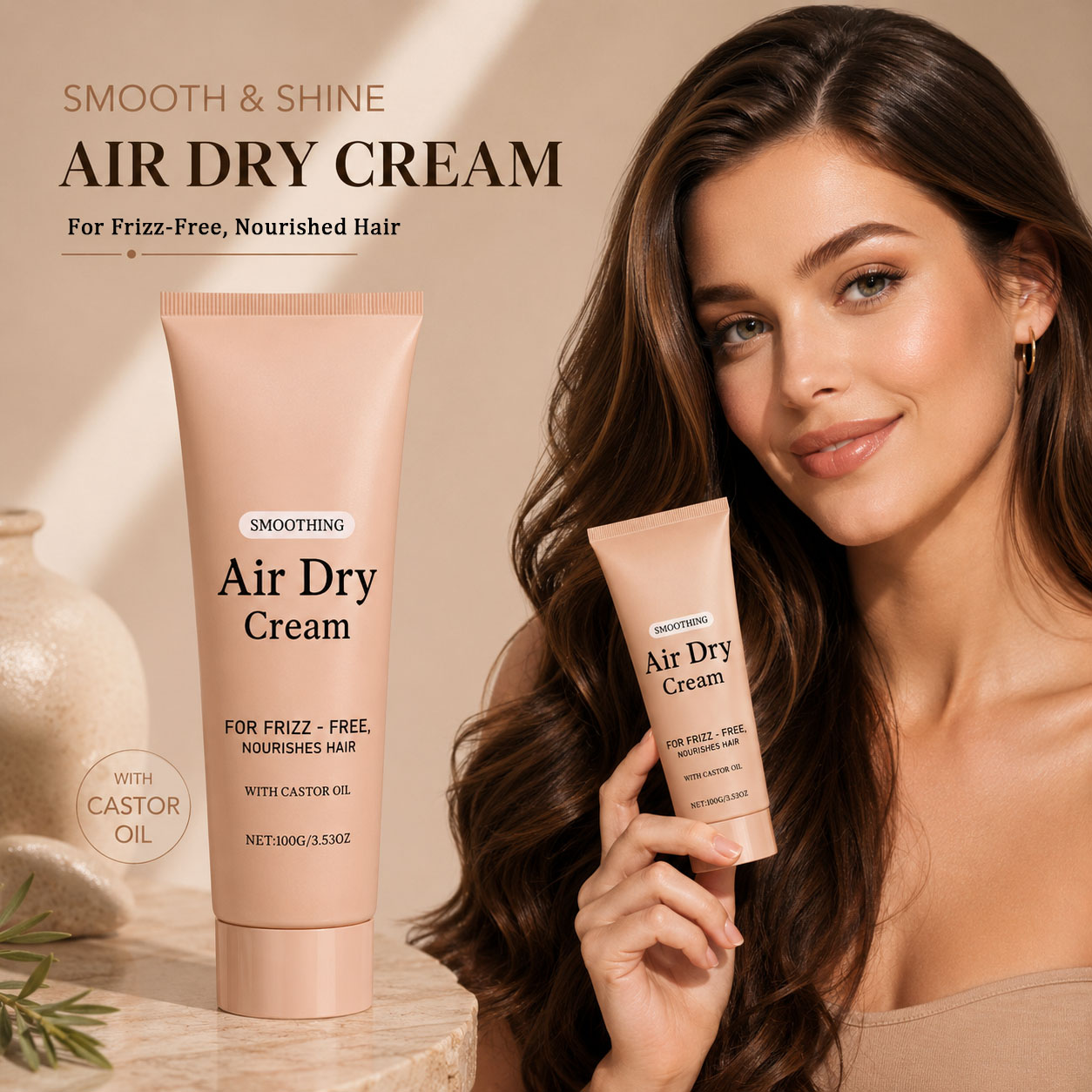 Coconut Wax Flake - Crema para el Cabello de Secado