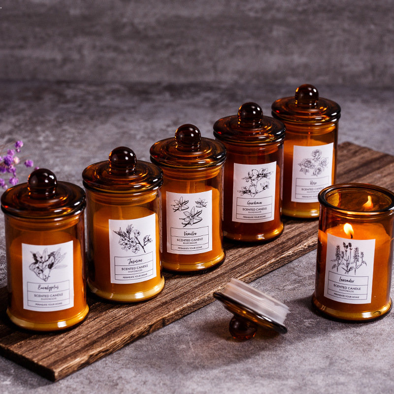 Candle Making Glass Jars - Tarro de vidrio Vintage, vela perfumada,