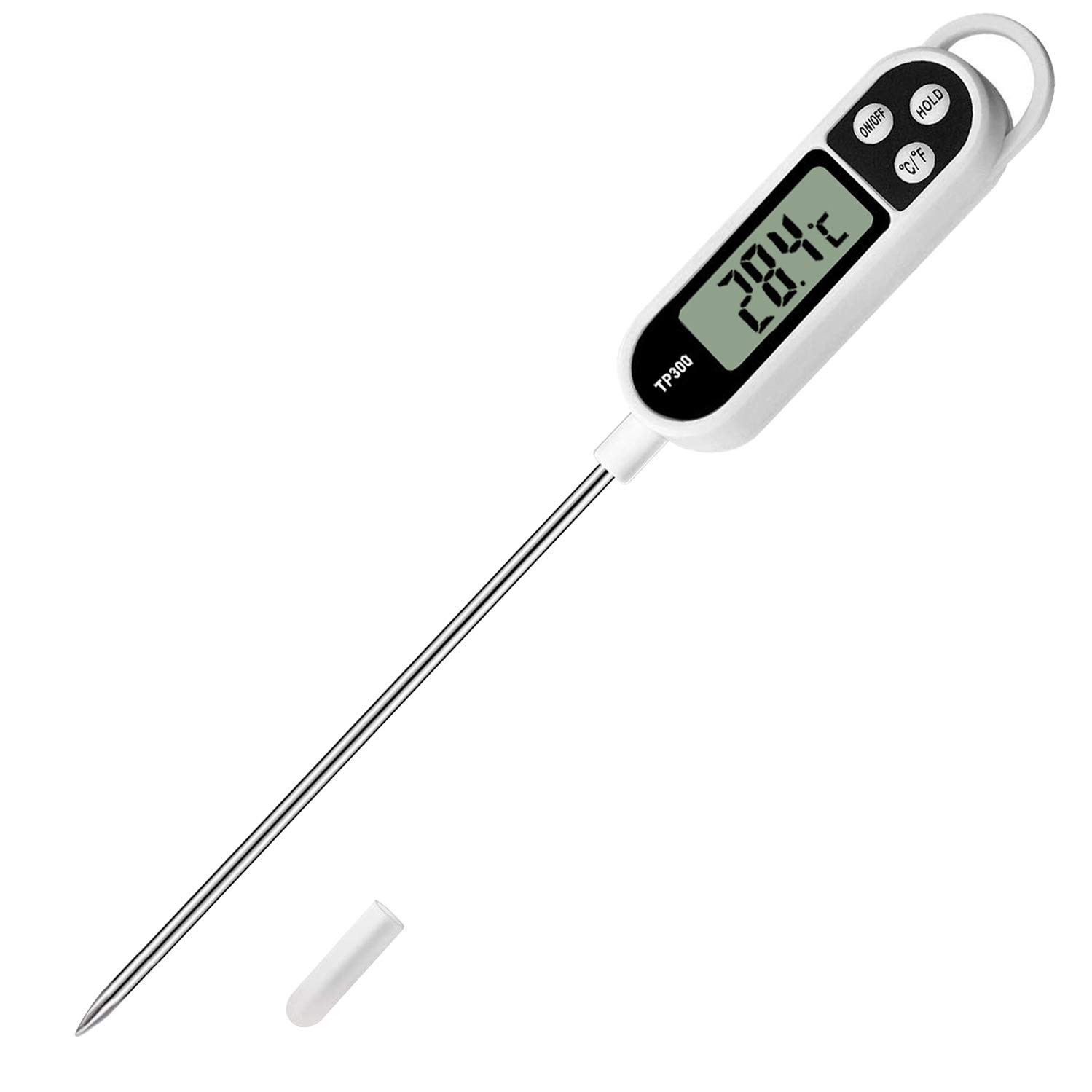 Thermometer Candy Candle - Termómetro Digital para Carne y Alimentos,