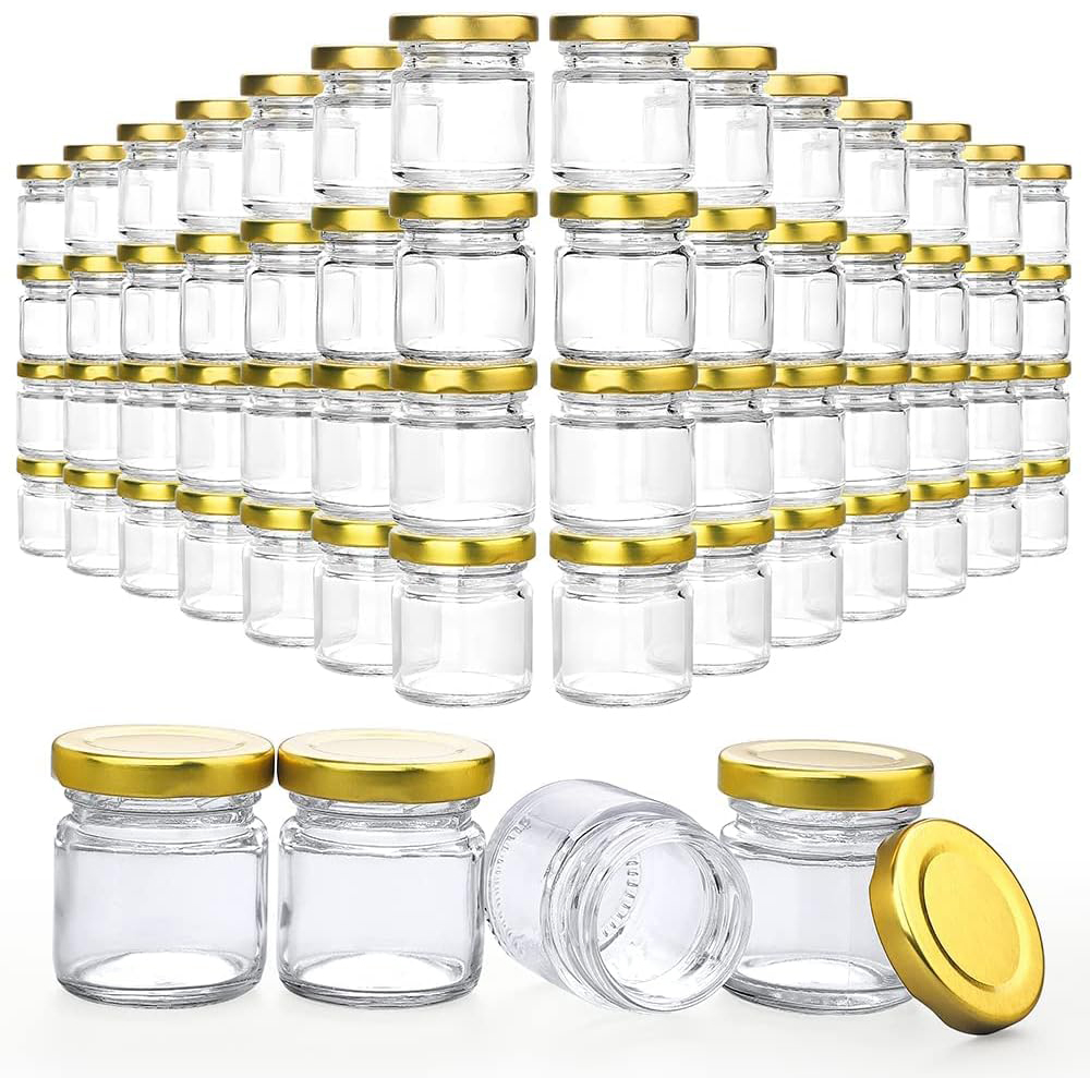 Candle Making Glass Jars - Frascos de vidrio pequeños con tapas,