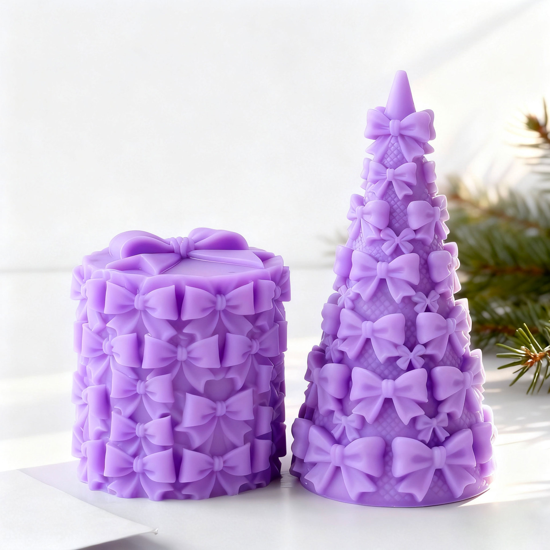 Candle Making Party - Pajarita 3D, caja de regalo para