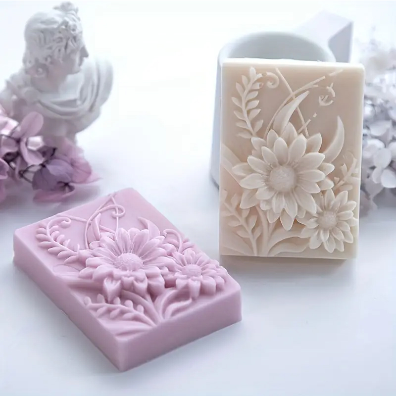 Candle Making Party - Molde de silicona para jabón cuadrado