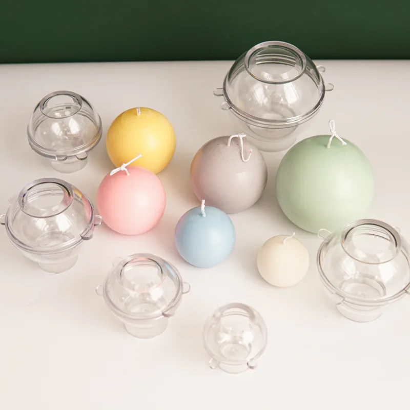 Candle Making Party - Molde de plástico para velas esféricas