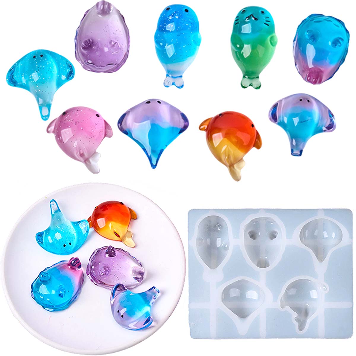 Candle Making Diy - Molde de silicona 3D de rayo