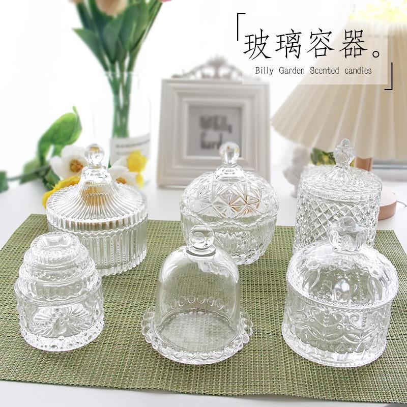 Candle Making Glass Jars - Vela aromática de vidrio Francés para