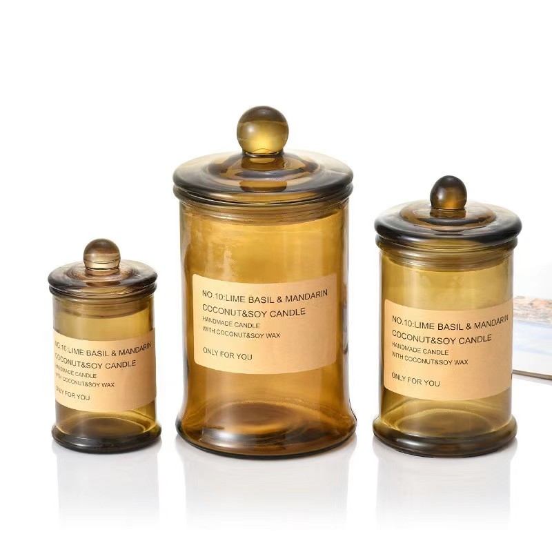 Candle Making Glass Jars - Cubierta de vela de vidrio de