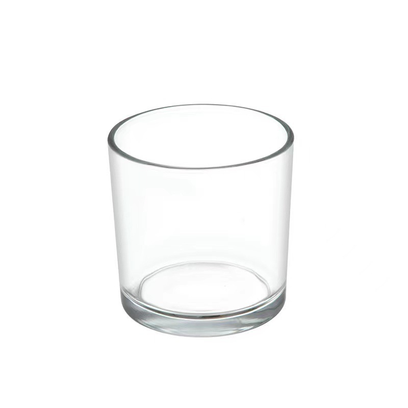 Candle Making Glass Jars - Portavelas de Vidrio Transparente Premium, Frasco