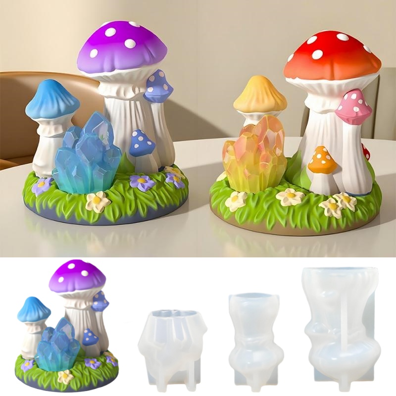 Candle Making Diy - Molde de silicona para velas, grapas