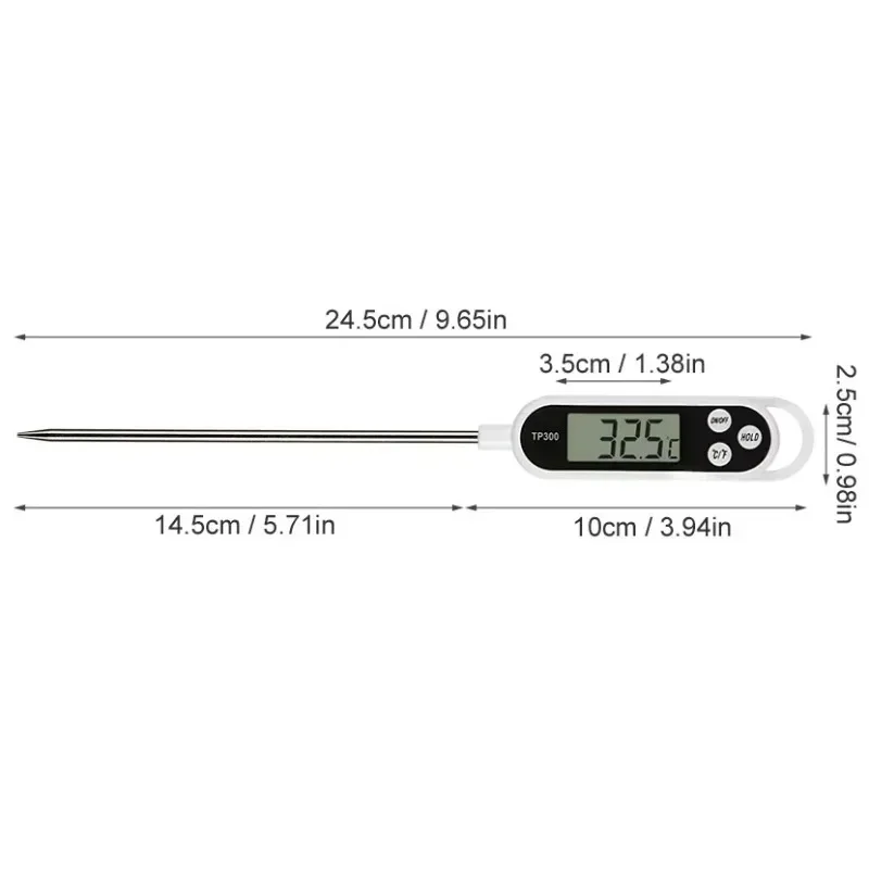 Termómetro digital para carne  - Thermometer Candy Candle reseña y precio