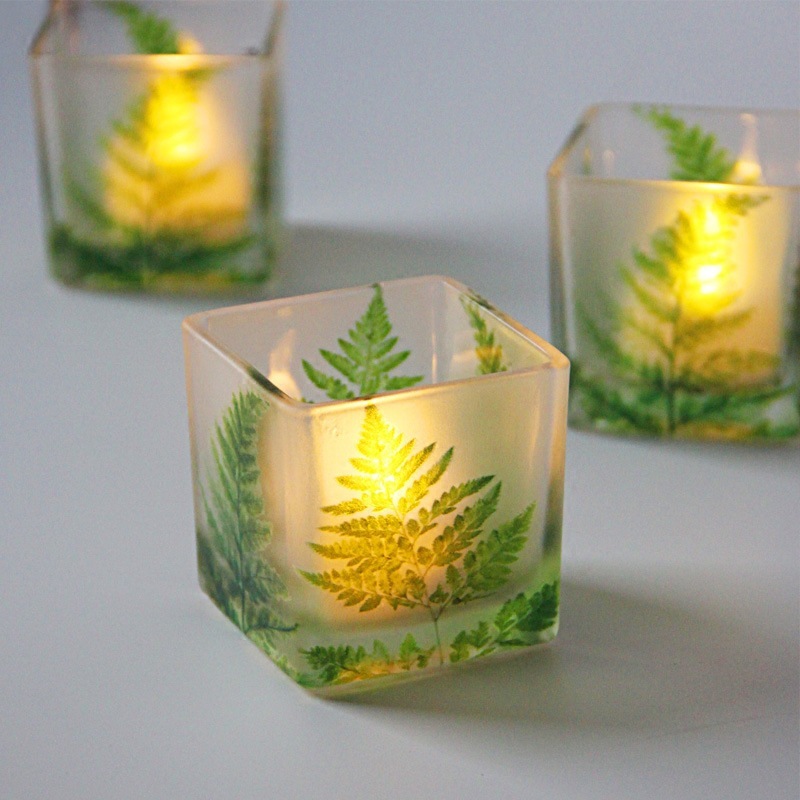 Portavelas de Estilo Nórdico E - Candle Making Glass Jars reseña y precio