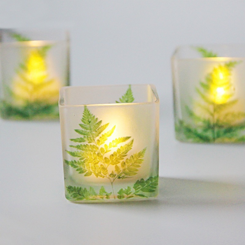 Portavelas de Estilo Nórdico E - Candle Making Glass Jars reseña y precio