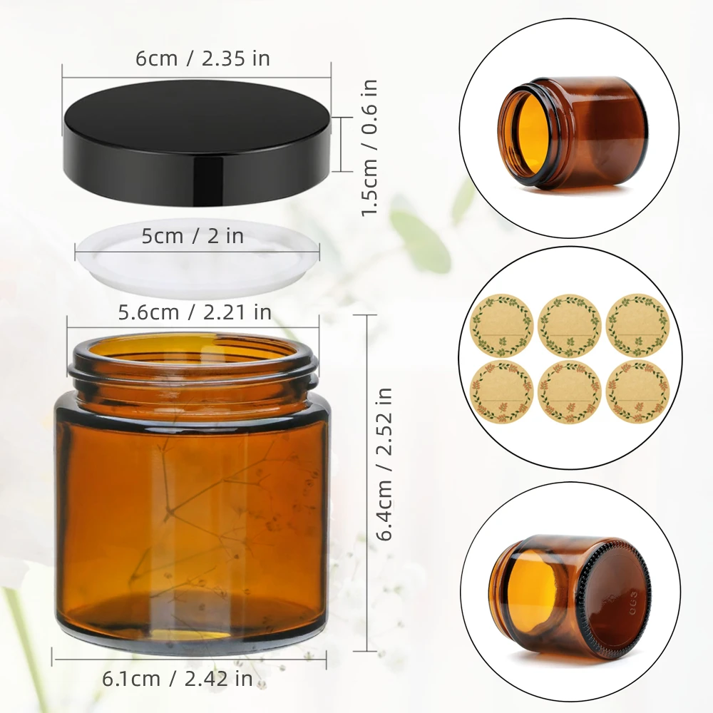 Frascos de Vidrio para Velas,  - Candle Making Glass Jars reseña y precio