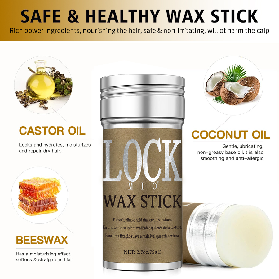 LOCKMIO-palo de cera Natural,  - Coconut Wax Flake reseña y precio