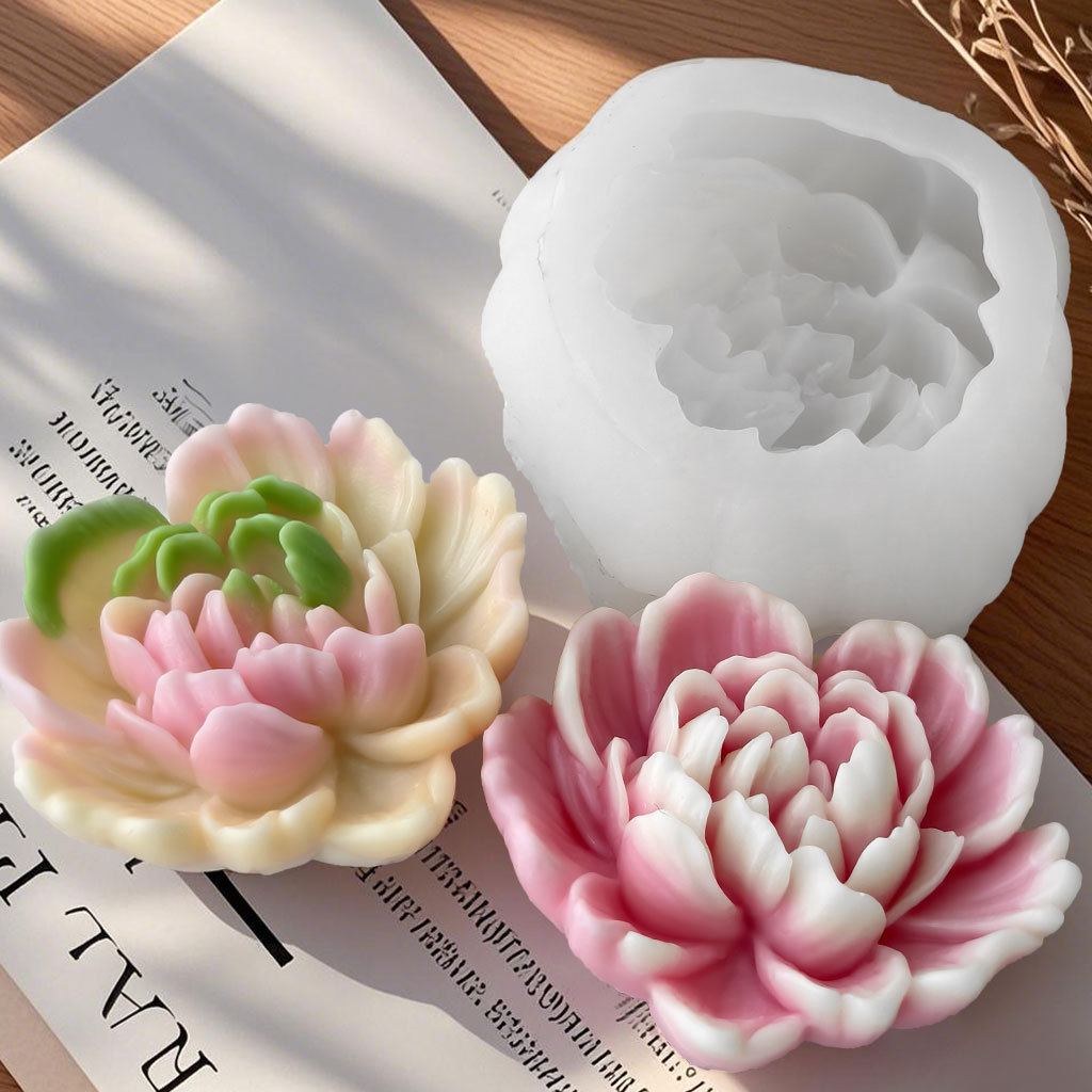 Molde de silicona con flores r - Candle Making Books For Beginners reseña y precio