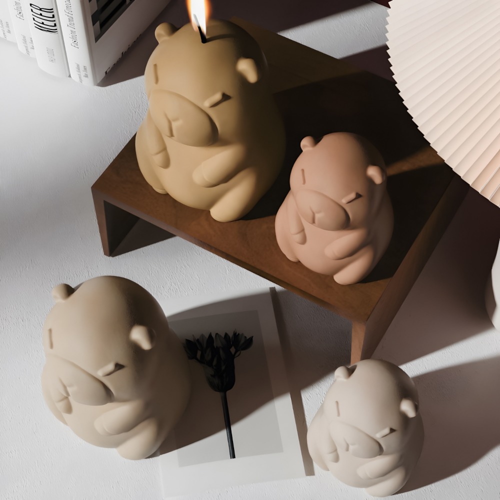 Vela aromática de capibara de  - Candle Making Party reseña y precio