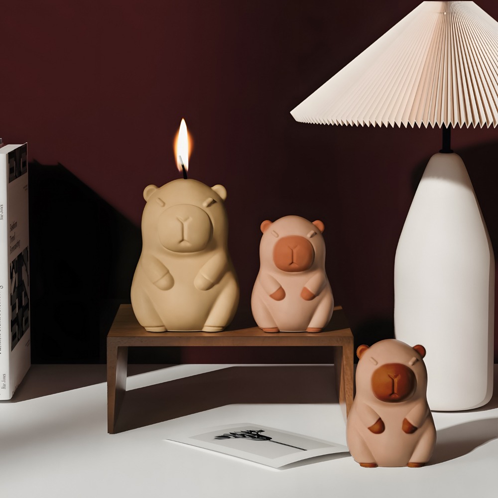 Vela aromática de capibara de  - Candle Making Party reseña y precio