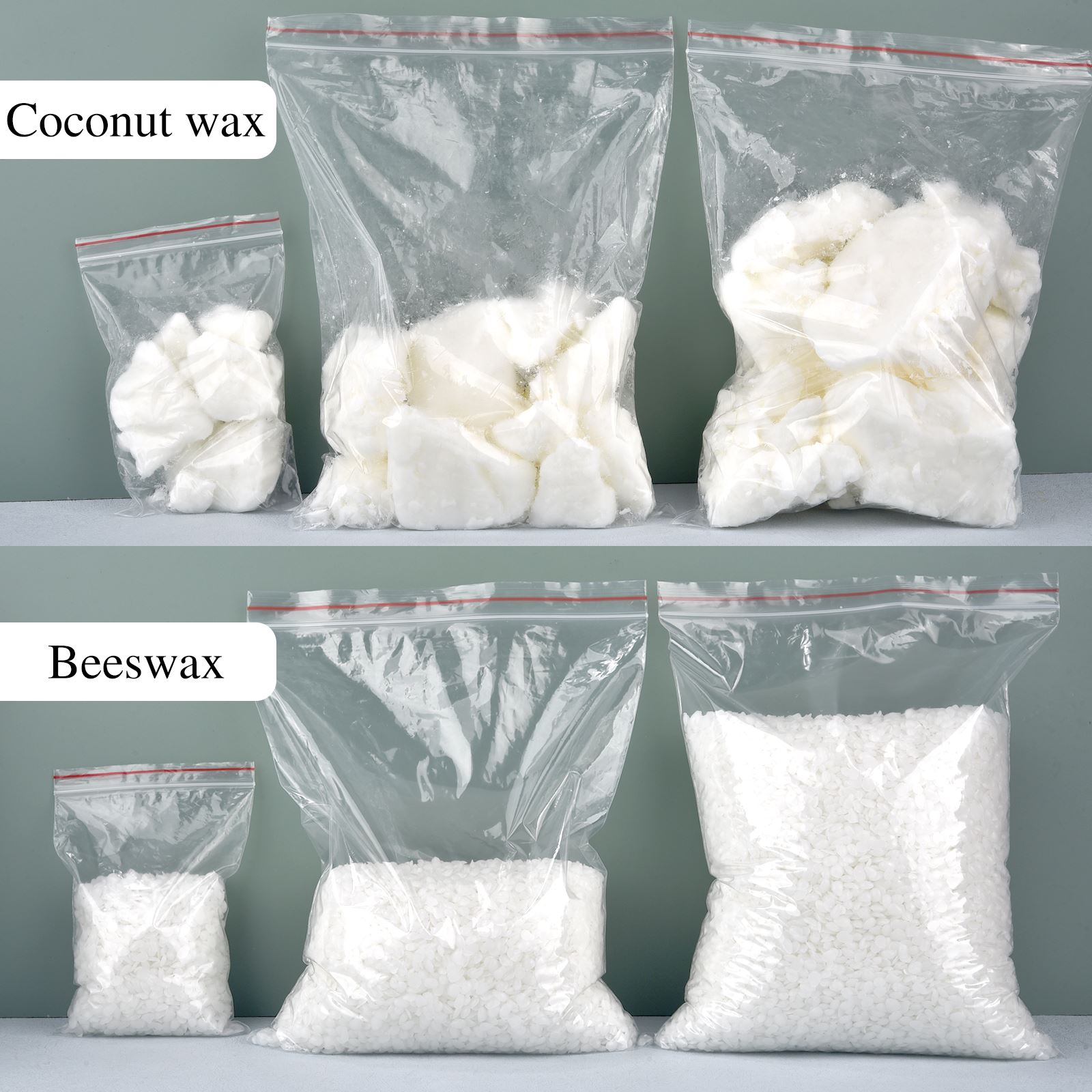 Bloques de cera de coco de cer - Coconut Wax Flake reseña y precio