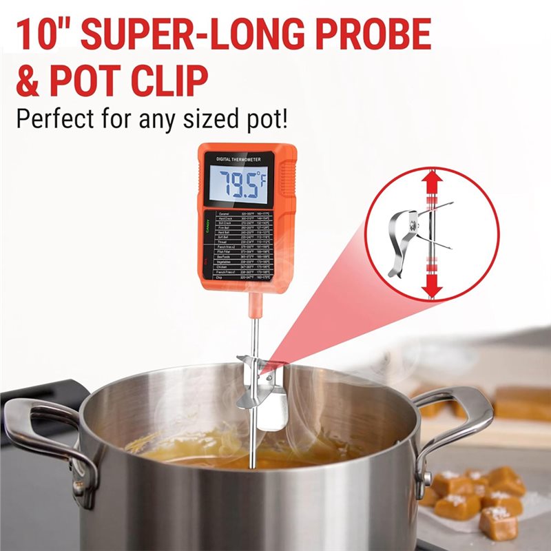 Termómetro digital impermeable - Thermometer Candy Candle reseña y precio