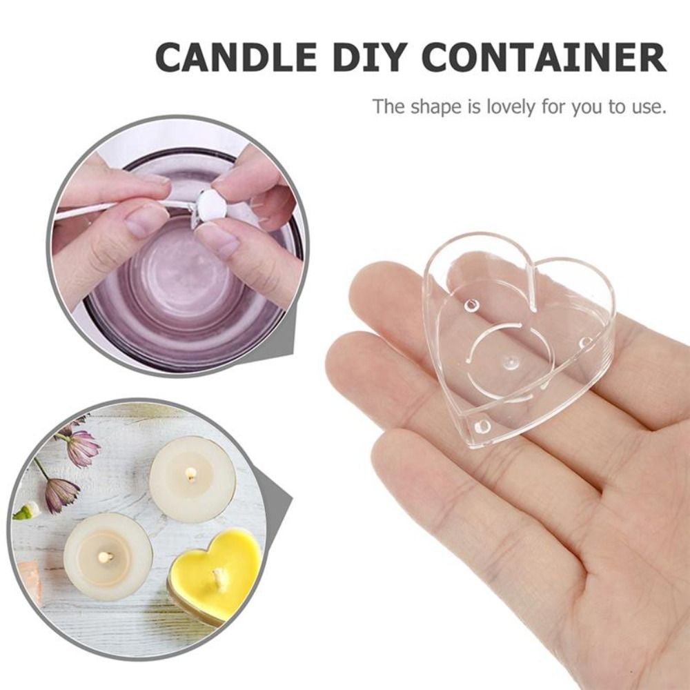 10 Uds. Suministros para hacer - Candle Making Glass Jars reseña y precio