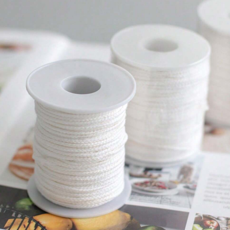 1 rollo de mechas de algodón p - Candle Making Glass Jars reseña y precio