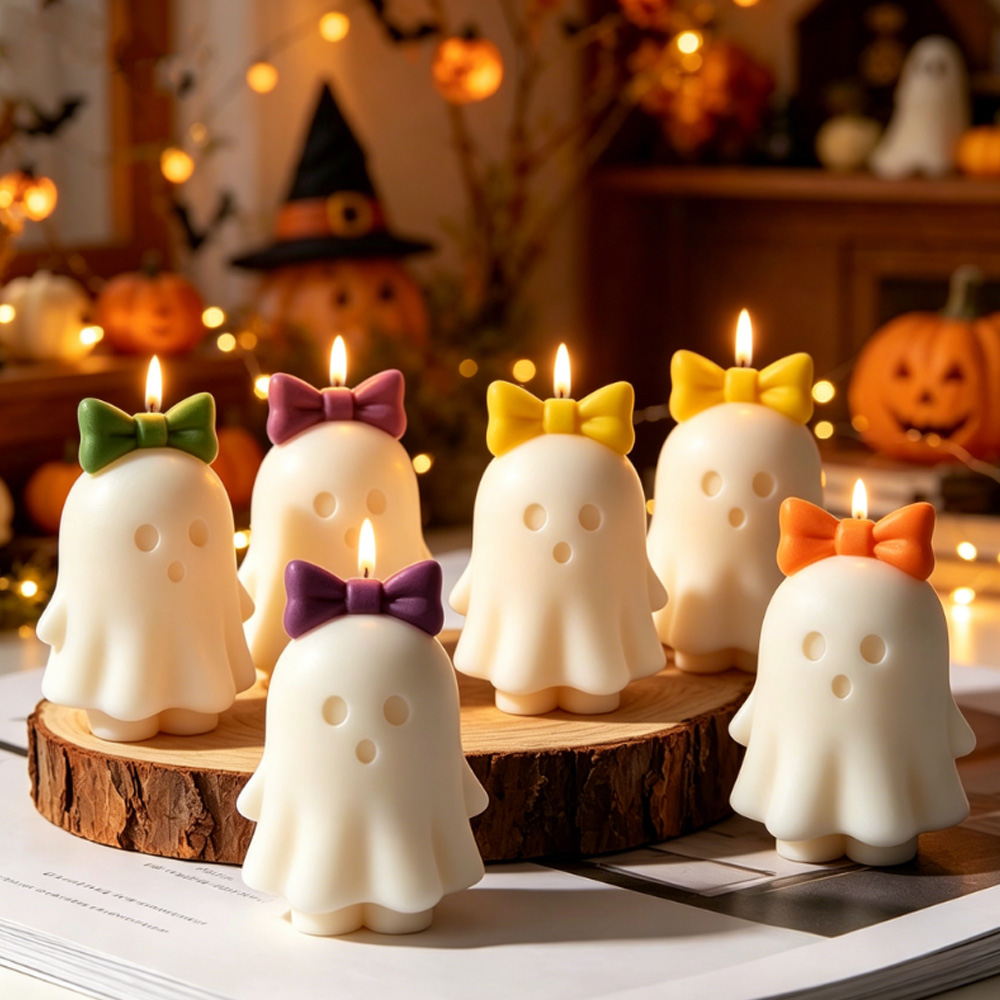 Molde de silicona de calabaza  - Candle Making Books For Beginners reseña y precio