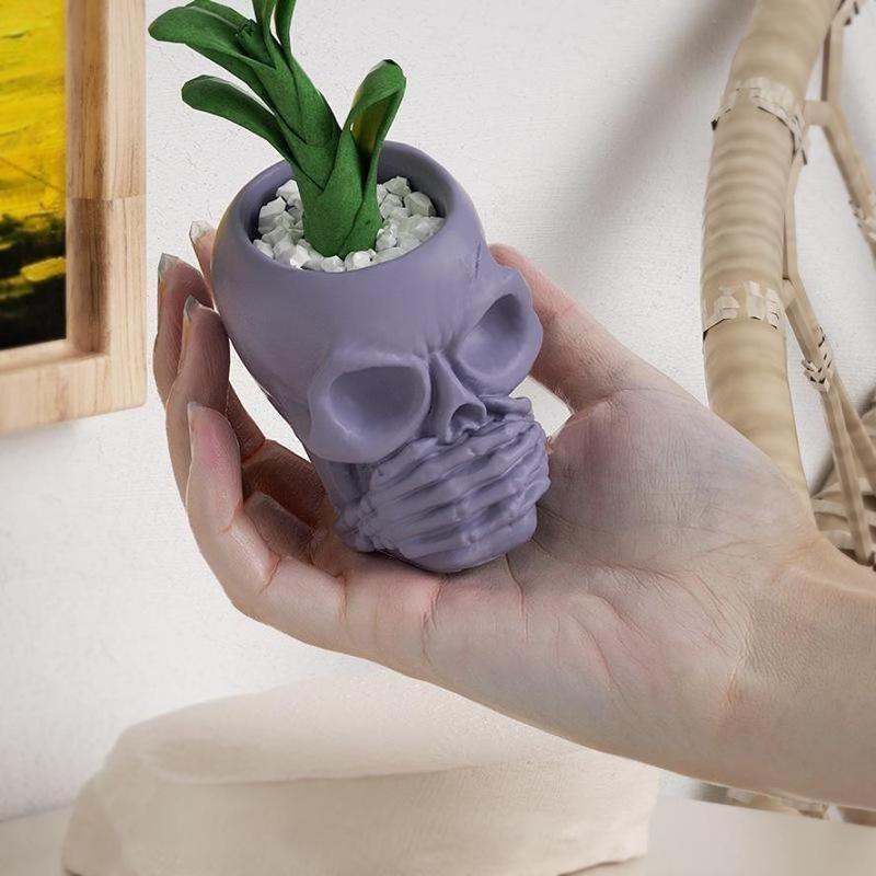 Molde de silicona 3D de calave - Candle Making Diy reseña y precio