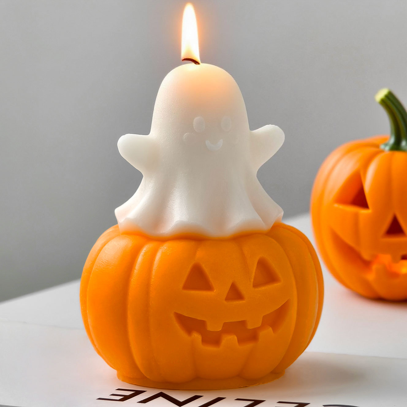 Molde de silicona de calabaza  - Candle Making Books For Beginners reseña y precio