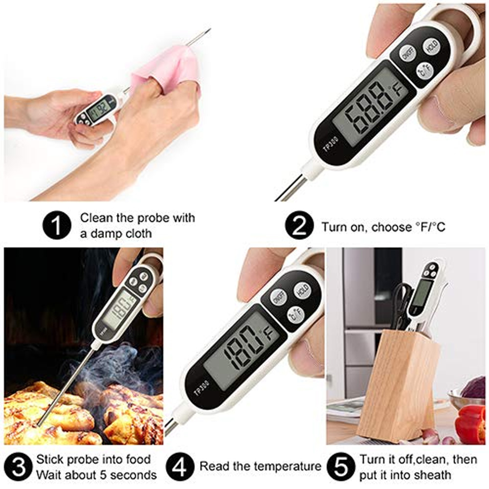 Termómetro Digital de Alimento - Thermometer Candy Candle reseña y precio