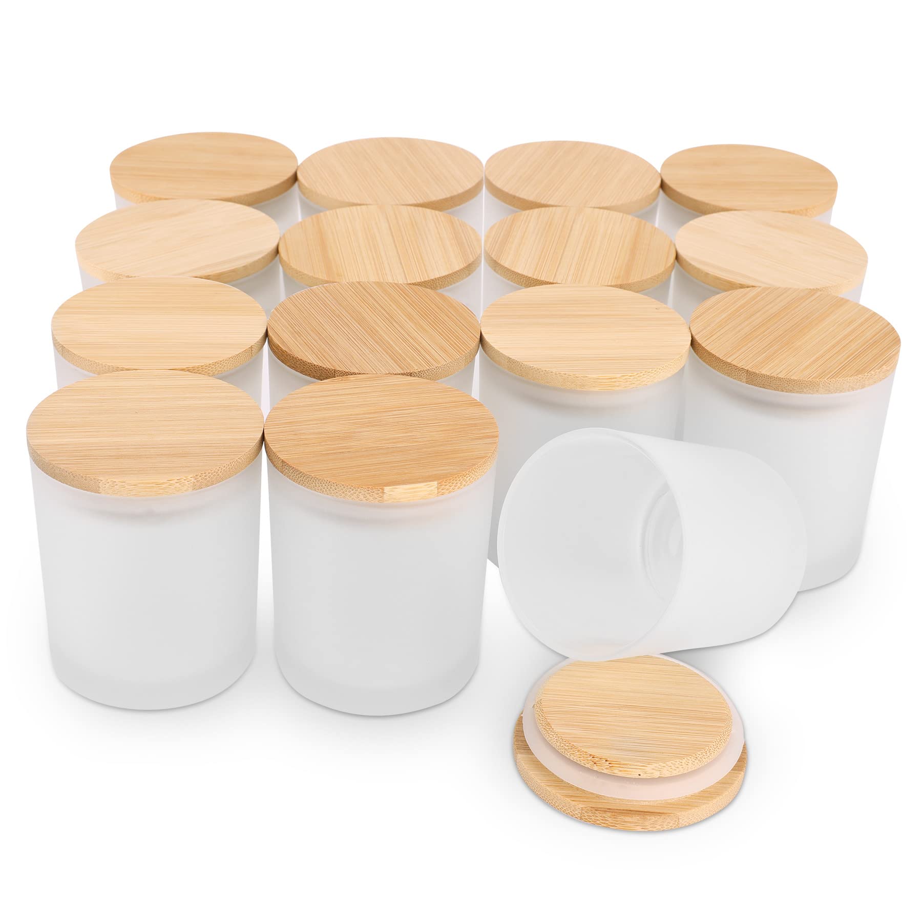 Tarro de vela de vidrio ámbar  - Candle Making Glass Jars reseña y precio