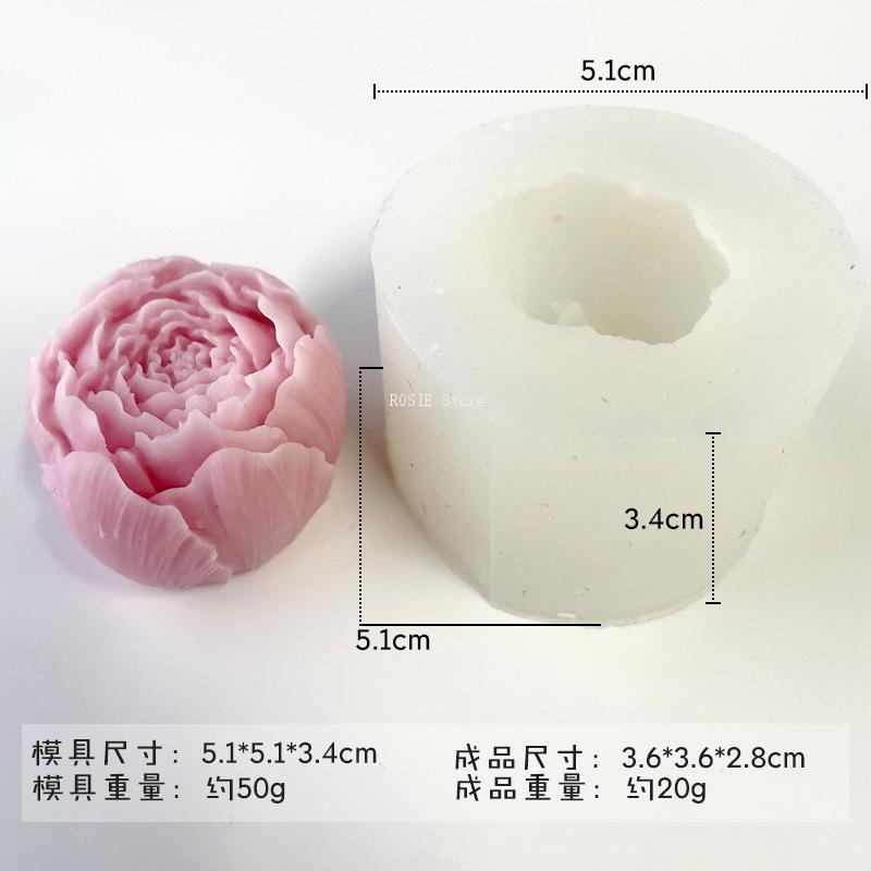 Molde de silicona de flor de p - Candle Making Party reseña y precio