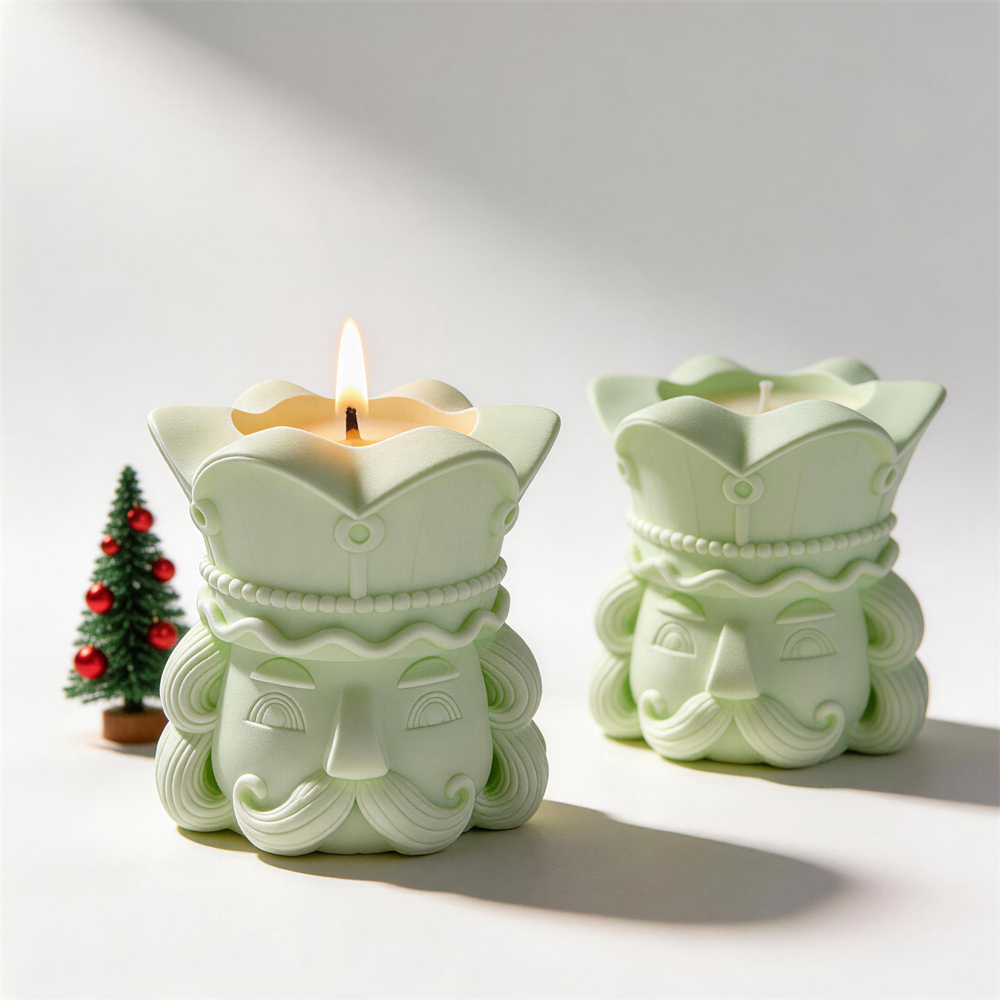 Molde de silicona de Navidad c - Candle Making Books For Beginners reseña y precio