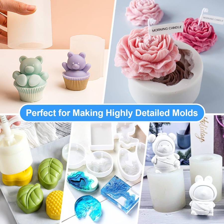 Kit para hacer moldes de silic - Candle Making Diy reseña y precio